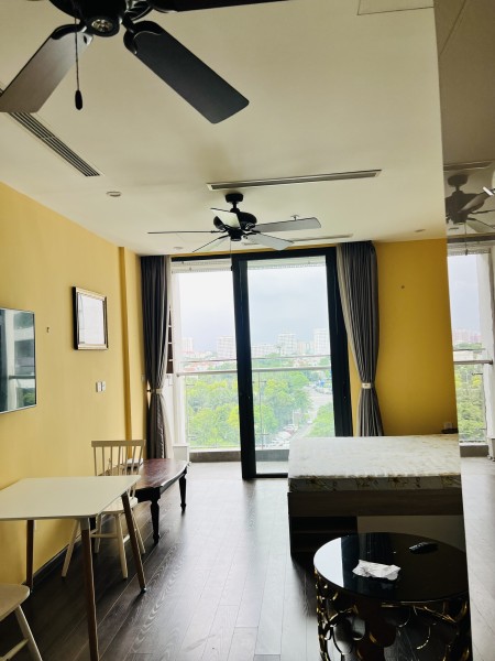 Cho thuê căn hộ Symphony 1 ngủ view CV khủng long full đồ giá 10tr.