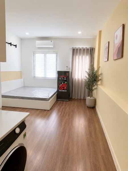 Phòng trọ 45m2 bùi đình tuý máy giặt riêng ban công lớn gần hutech, ufe, đh gtvt qua quận 1 5p