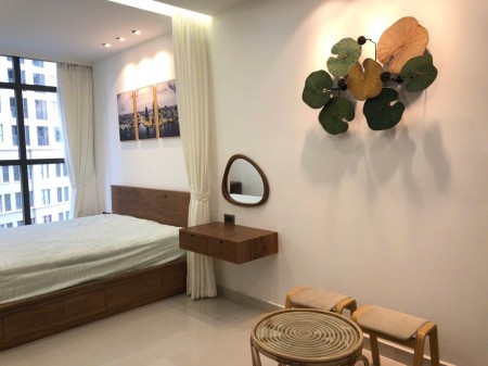 Cần cho thuê officetel Saigon Royal 43m, đủ nội thất, giá 16 triệu/tháng