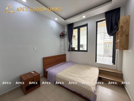 PHÒNG CHO THUÊ PHAN VĂN TRỊ – GẦN ĐH VLU IUH UEF HUTECH TÁCH BẾP BAN CÔNG TO CỬA SỔ LỚN