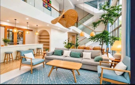 Cho thuê Penthouse The Vista đầy đủ nội thất 3 tầng sân vườn rộng