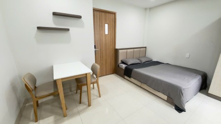 CHO THUÊ CĂN HỘ STUDIO 35M2 NGUYỄN VĂN ĐẬU CỬA SỔ LỚN, KHÓA VÂN TAY, GIÁP PHÚ NHUẬN, QUẬN 1, GÒ VẤP
