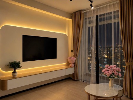 Cho thuê căn hộ 2PN, DT 75m², đầy đủ nội thất tại chung cư Lumi Hanoi, giá chỉ 14 triệu/tháng