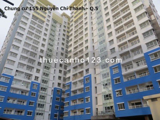 Dự án Chung cư 155 Nguyễn Chí Thanh Quân 5 cho thuê chung cư giá rẻ