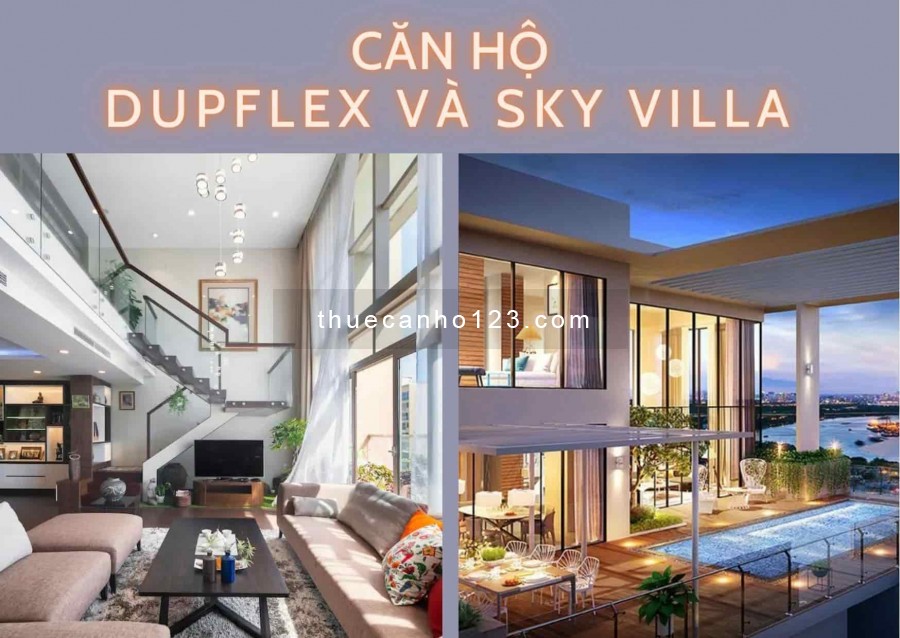Loại hình căn hộ Duplex và Sky villa