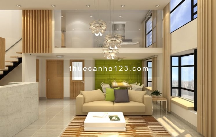 Cho thuê căn hộ mới, có nội thất, dt 89m2, 3 PN, La Astoria Quận 2