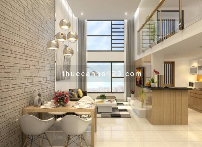 Cho thuê căn hộ mới, có nội thất, dt 89m2, 3 PN, La Astoria Quận 2