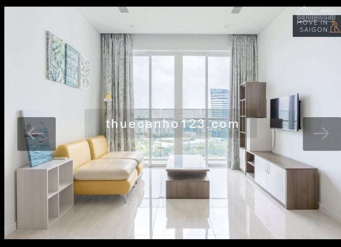 Cho thuê căn hộ cao cấp Sadora Thủ Thiêm, dt 88m2, giá 25 triệu/tháng