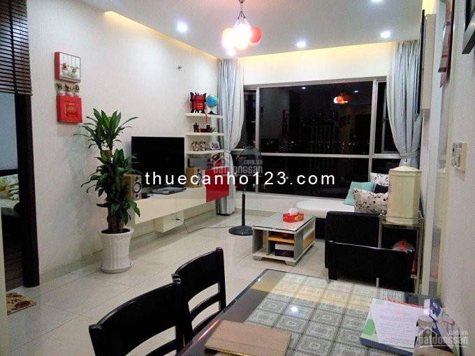 Không sử dụng cần cho thuê căn hộ Him Lam Quận 6, dt 102m2, 2 PN, giá 10 triệu/tháng