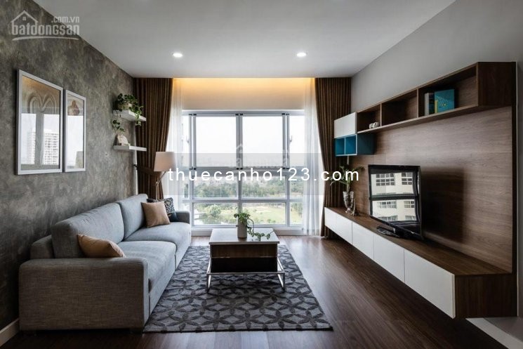 Cần cho thuê căn hộ 82m2, 2 PN, cc Saigonres Bình Thạnh, giá 13 triệu/tháng