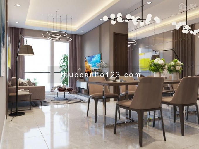 Chung cư Xi Grand Court cho thuê căn hộ 3 PN, dt 100m2, giá 18 triệu/tháng