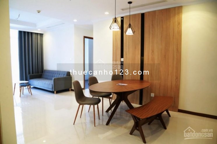 Cho thuê căn rộng 117m2, cc Vinhomes Central, tầng cao, giá 25 triệu/tháng