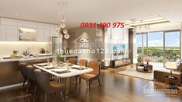 Trống căn hộ tầng cao rộng 86m2, 2 PN, cc Saigon Pearl, giá thỏa thuận