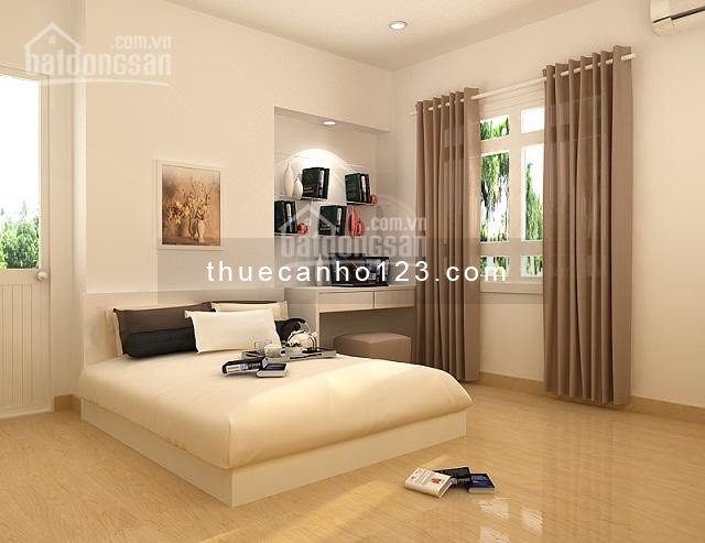 Cho thuê căn hộ Khuông Việt 70m2, 2PN, 2WC, NT gỗ, giá 10tr/th. LH: 0902.747.680 Thu Cúc