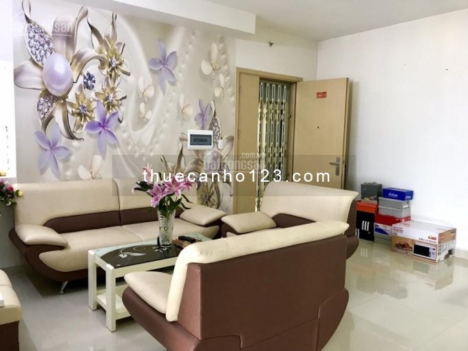 Trống căn hộ tầng trung cc Oriental Tân Phú, dt 88m2, giá 10 triệu/tháng, LHCC