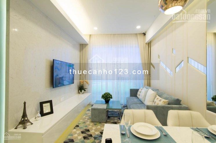 Saigon Mia 2 PN, đủ đồ, kiến trúc căn hộ đẹp, tầng cao, giá 9 triệu/tháng