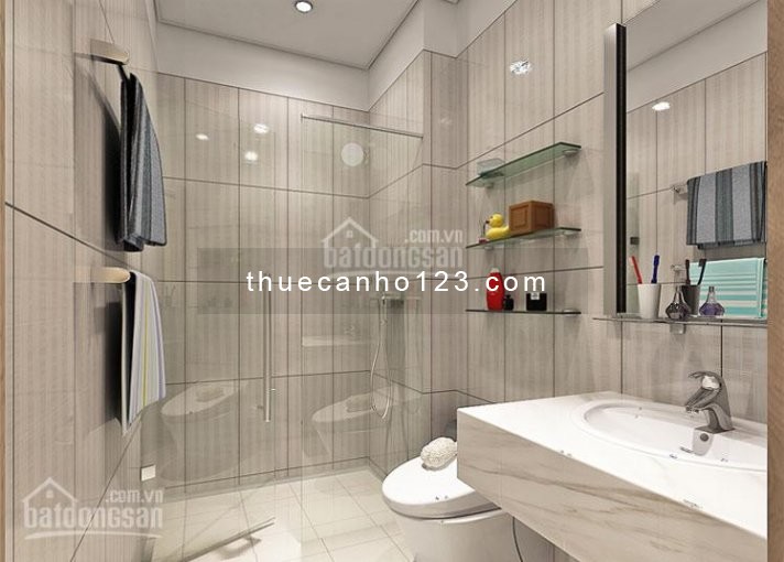 Chủ cho thuê căn hộ rộng 70m2, tầng cao, cc Melody Tân Phú, 2 PN, giá 10 triệu/tháng