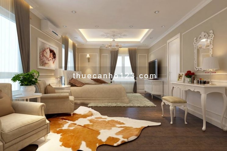 Cần cho thuê căn hộ rộng 138m2, tầng cao, sống yên tĩnh, cc Xi Riverview, giá 35 triệu/tháng