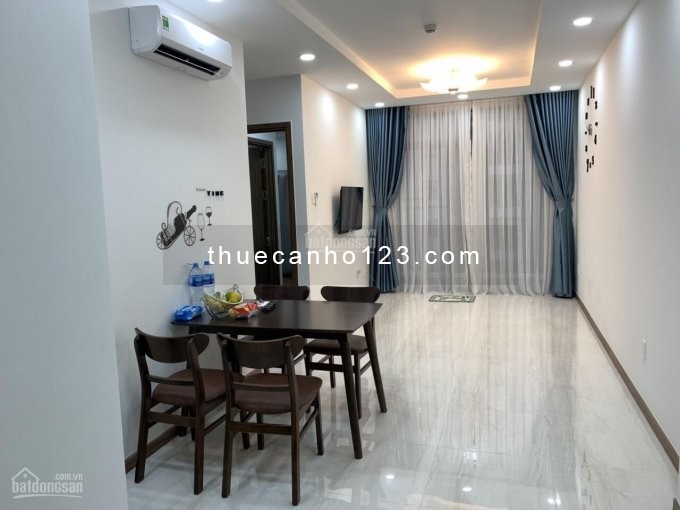 Trống căn hộ tầng cao cc Him Lam Phú An rộng 69m2, giá 9 triệu/tháng