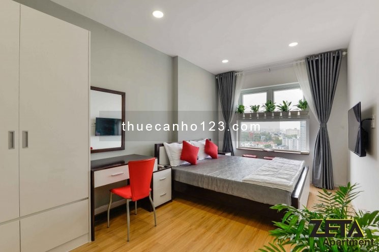 Cho thuê căn hộ Xi Grand Quận 10 rộng 15 triệu/tháng, dt 75m2, 2 PN, có nội thất