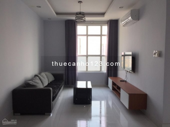 Cần cho thuê căn hộ rộng 92m2, 2 PN, nội thất có sẵn, giá 12 triệu/tháng, cc Hoàng Anh Thanh Bình