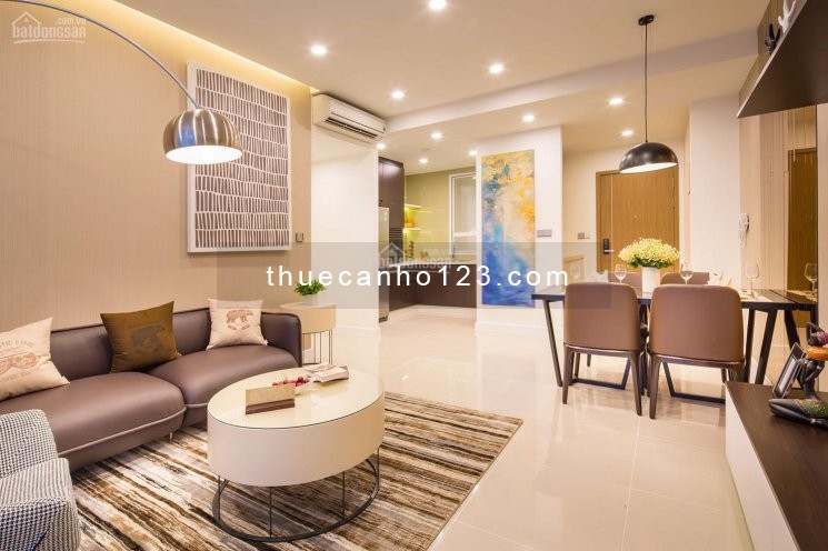 Cần cho thuê căn hộ rộng 75m2, 2 PN, có sẵn đồ dùng, giá 11 triệu/tháng, cc Viva Residence