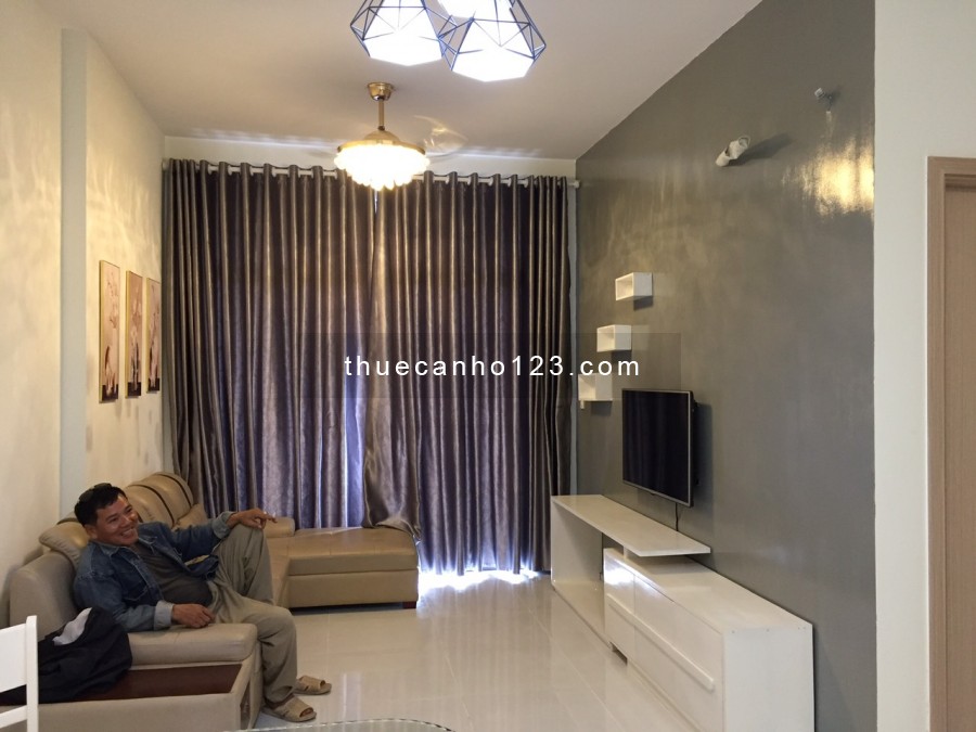 Cho thuê căn hộ Jamila Khang Điền, 2pn 75m2 bếp, rèm, máy lạnh, nc nóng, sofa, bàn trà nệm lh: 0374983986