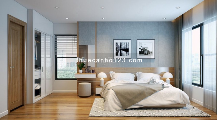 Cần cho thuê gấp căn hộ chung cư Oriental Plaza 80m2 2PN nội thất hiện đại cao cấp, đầy đủ