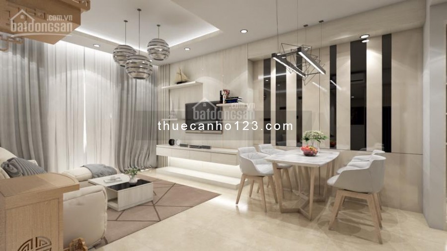 Cho thuê căn hộ Hà Đô Centrosa rộng 86m2, 2 PN, tầng cao, có sẵn nội thất, giá 15 triệu/tháng