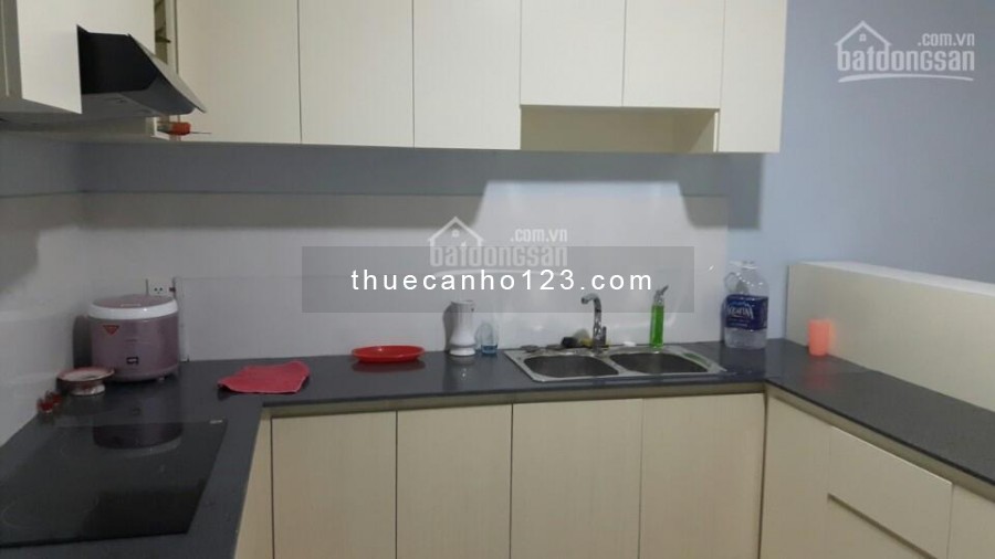 Cho thuê căn hộ 3PN, 2WC thuộc dự án chung cư Saigonland Apartment D2 Bình Thạnh. Giá thuê 13tr/tháng