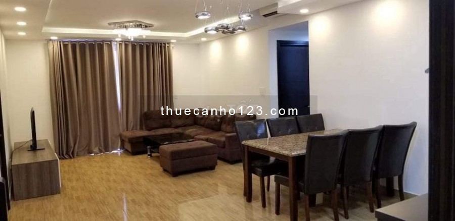 Cho thuê căn hộ chung cư 114m2 có 3 phòng ngủ tại địa chỉ Đường Phan Văn Khoẻ, Phường 2, Quận 6 ( dự án: Lucky Palace )