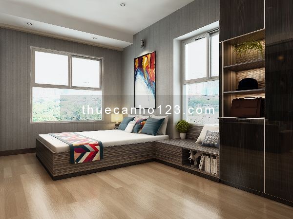 Căn hộ cho thuê 89m2 có 3 phòng ngủ thuộc dự án chung cư Xi Grand Court tại Quận 10