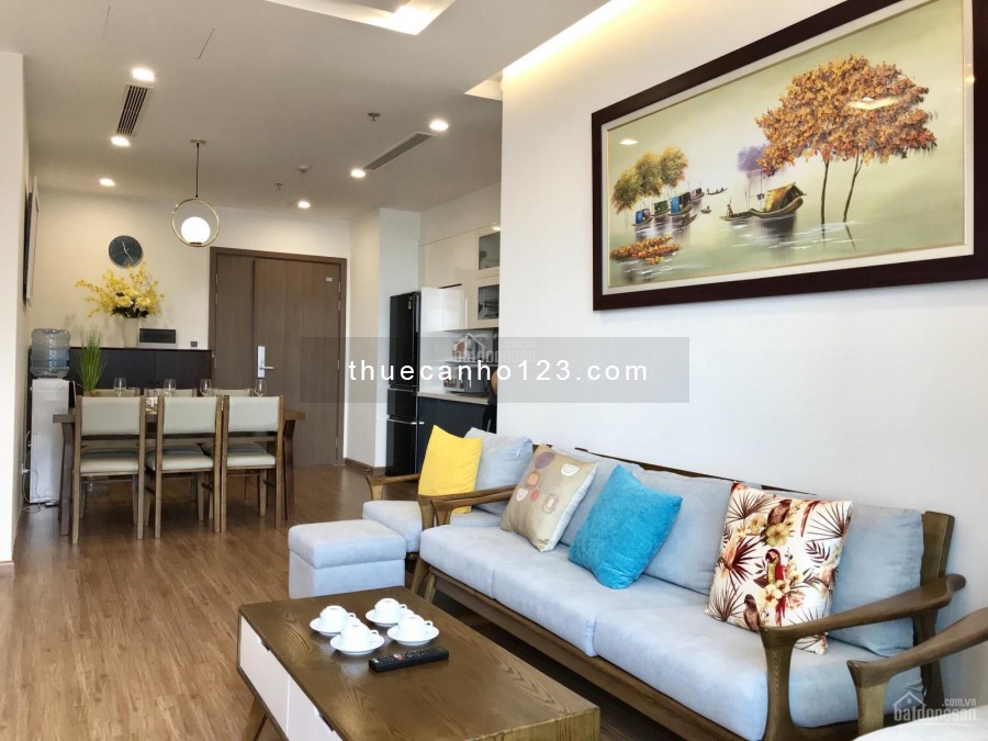 Cho thuê căn hộ chung cư Sky Park Residence Hà Nội. Căn đang cho thuê mới toanh, 2 phòng ngủ, diện tích 80m2