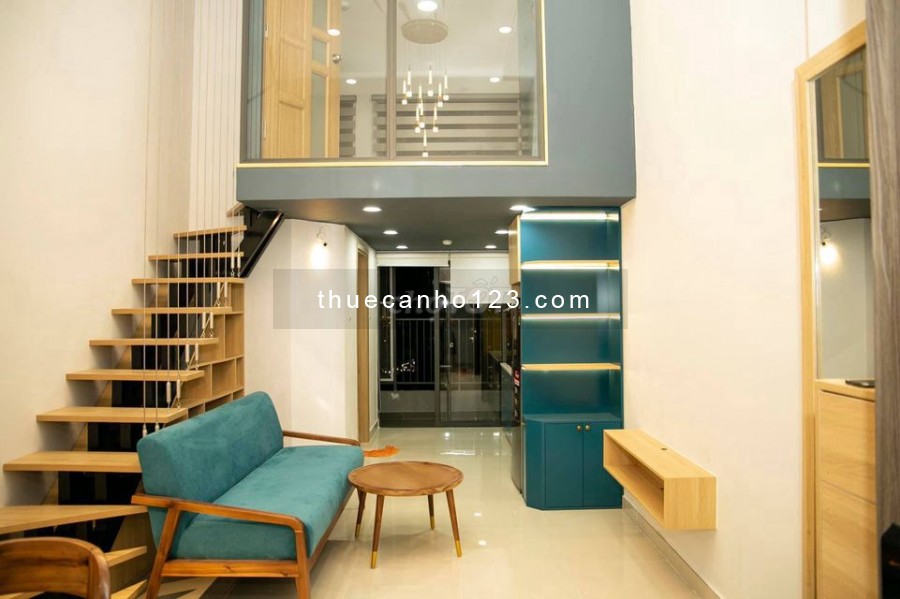 Cho thuê căn hộ 1PN có nội thất siêu đẹp nhìn là mê ngay thuộc Tháp 3 chung cư La Astoria tổng diện tích 49m2