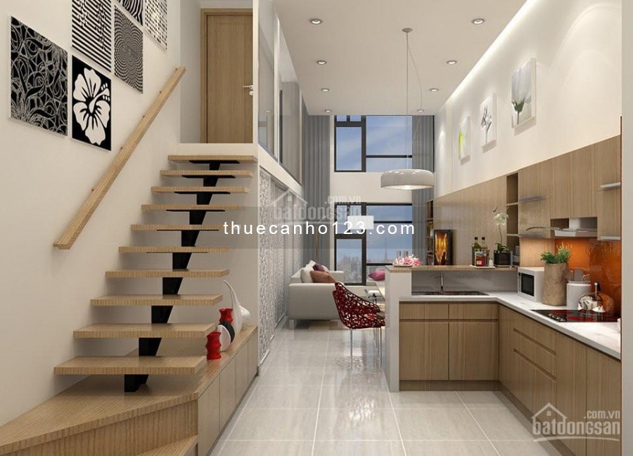 Chung cư cao cấp La Astoria cần cho thuê căn hộ 60m2, 2 PN, có sẵn đồ, giá 6.5 triệu/tháng