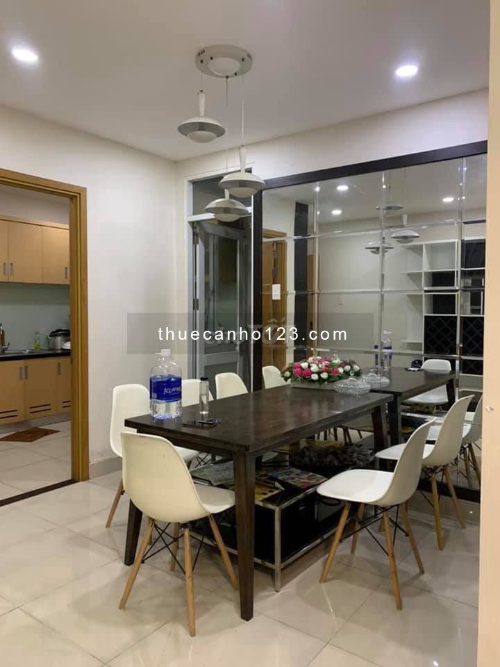 Cho thuê căn hộ chung cư cao cấp Him Lam Chợ Lớn 82m2 căn 2PN, đầy đủ nội thất