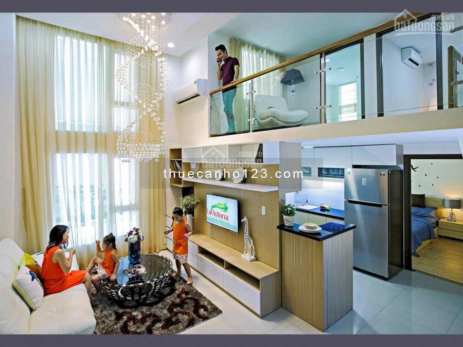 Astoria Nguyễn Duy Trinh, Quận 2 cần cho thuê căn hộ rộng 83m2, tầng lửng, 2 PN, giá 9.5 triệu/tháng