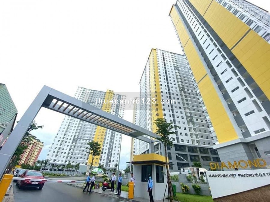 Cho thuê căn hộ cao cấp tại chung cư City Gate Towers 2 với 72m2 căn hộ có 2PN 2WC, giá cho thuê 7,5 triệu/tháng