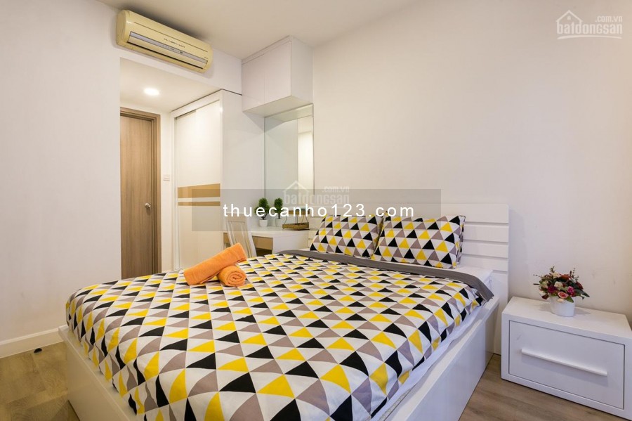 Căn hộ 75m2 2 phòng ngủ 2wc cần cho thuê giá cả phải chăng, đầy đủ tiện nghi tại cc Newton Residence
