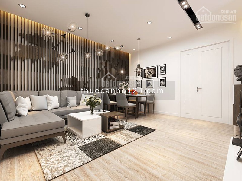 Cho thuê căn hộ 63m2, 2 PN, giá 7.5 triệu/tháng, cc La Astoria tầng cao, có sẵn nội thất