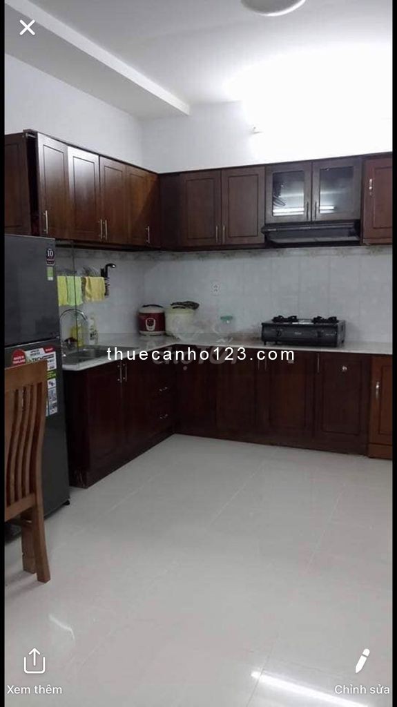 Cho thuê căn hộ 92m2 có 3PN, 2WC tại chung cư Phú Thạnh Apartment Quận Tân Phú. Giá siêu ưu đãi nhé