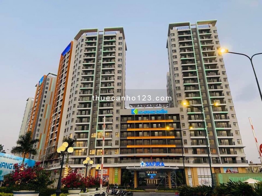 CHO THUÊ GẤP CĂN SAFIRA 1PN + 49M2, CÓ RÈM GIÁ 4.9 TR/TH, GIÁ 5,5TR CÓ ML, RÈM, GIÀN PHƠI, LH: 0901 188 443