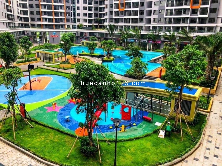 CHO THUÊ GẤP CĂN SAFIRA 1PN + 49M2, CÓ RÈM GIÁ 4.9 TR/TH, GIÁ 5,5TR CÓ ML, RÈM, GIÀN PHƠI, LH: 0901 188 443