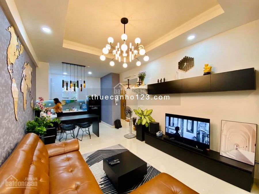 Cho thuê căn hộ rộng 90m2, có nội thất, dtsd 90m2, giá 16.5 triệu/tháng, cc Xi Grand