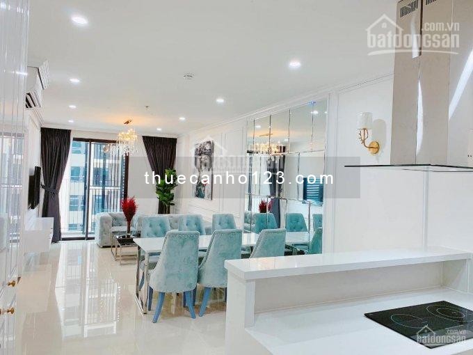 Cần cho thuê căn hộ rộng 72m2, tầng cao, có nội thất, cc Masteri M-One, giá 12 triệu/tháng