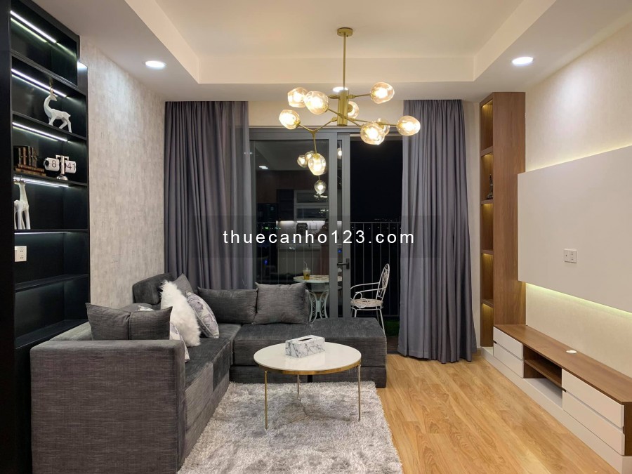 Cần cho thuê căn hộ Pega Suite Q8, dt 75m2,2pn,2wc nhà đầy đủ nội thất giá thuê 13tr/th