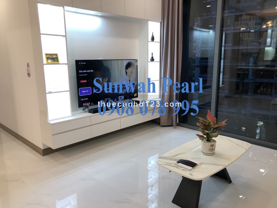 Căn hộ 1PN Sunwah Pearl cho thuê chỉ 17 triệu, tầng cao, nội thất mới 100%. Hotline 0908078995