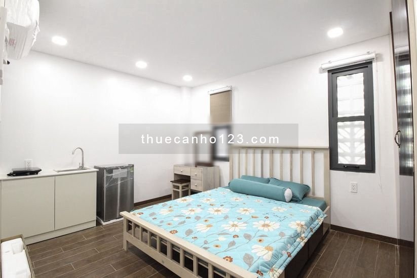 Cho thuê căn hộ dịch vụ mới hoàn thiện, Full nội thất, gần chợ Phạm Văn Hai, quận Tân Bình. Giá từ 4 triệu