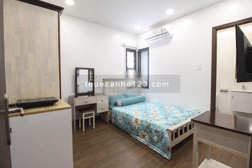 Cho thuê căn hộ dịch vụ mới hoàn thiện, Full nội thất, gần chợ Phạm Văn Hai, quận Tân Bình. Giá từ 4 triệu