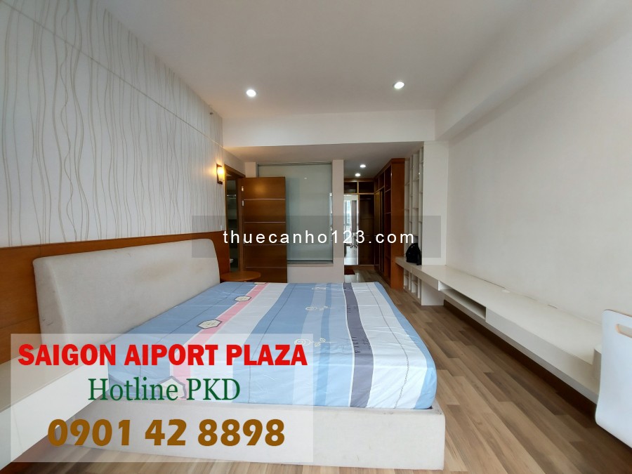 Chỉ với 16tr/tháng thuê ngay CH 2PN Sài Gòn Airport Plaza, view sân vườn, DT 95m2 - LH 0901 42 8898